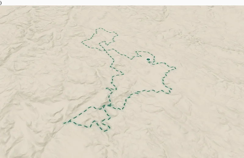 Endurance Gravel route preview